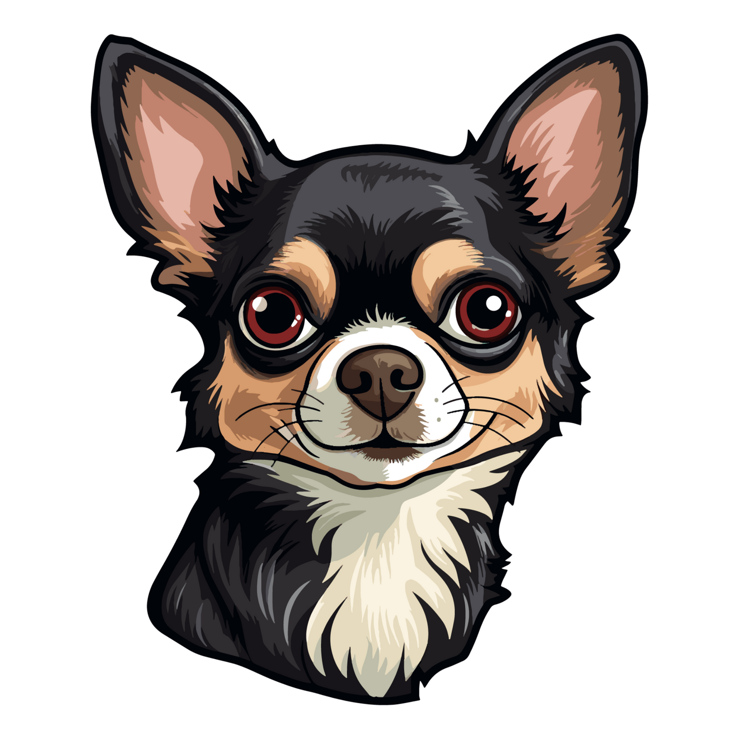 Textile Wall Sticker – “Chihuahua"