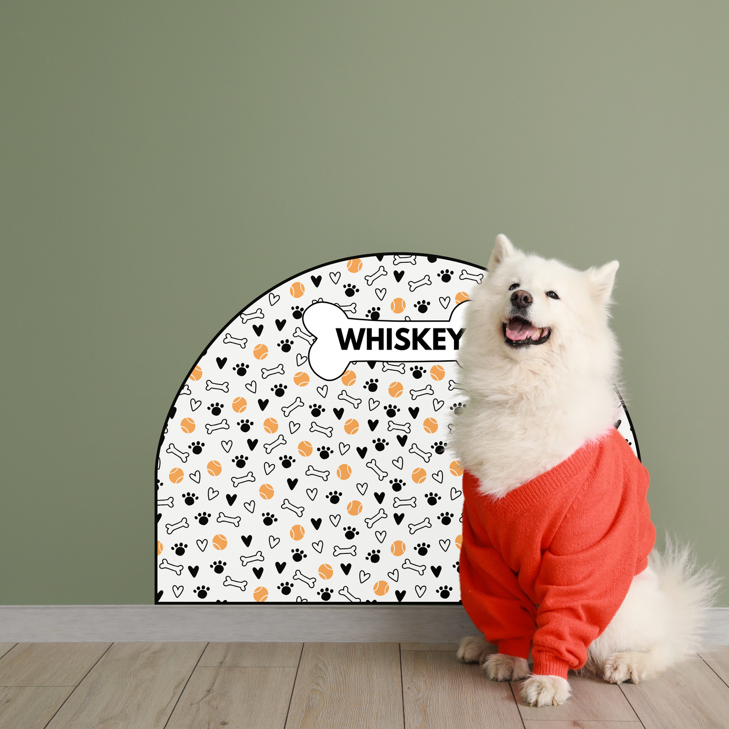 Protective Textile Wall Sticker – Arch – Balls