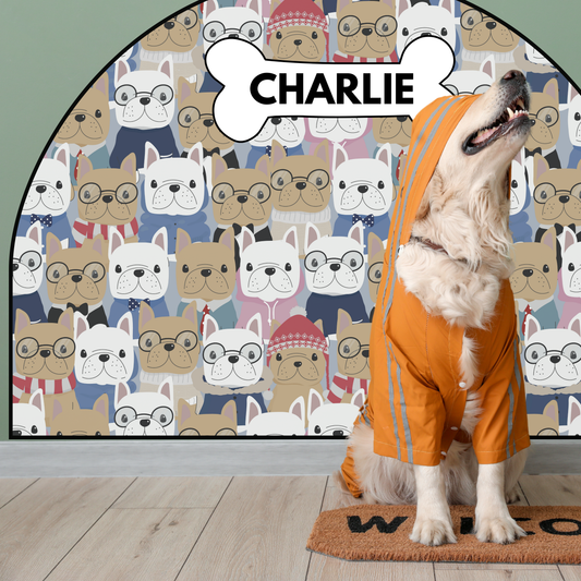 Protective Textile Wall Sticker – Arch – Bulldogs