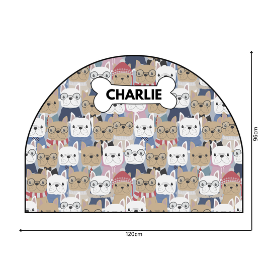 Protective Textile Wall Sticker – Arch – Bulldogs