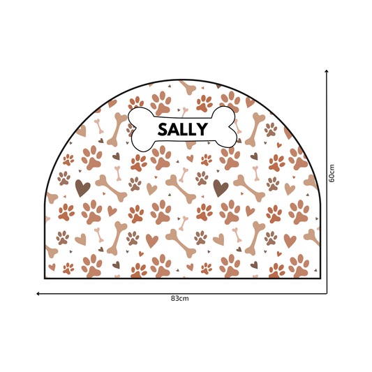 Protective Textile Wall Sticker – Arch – Paws