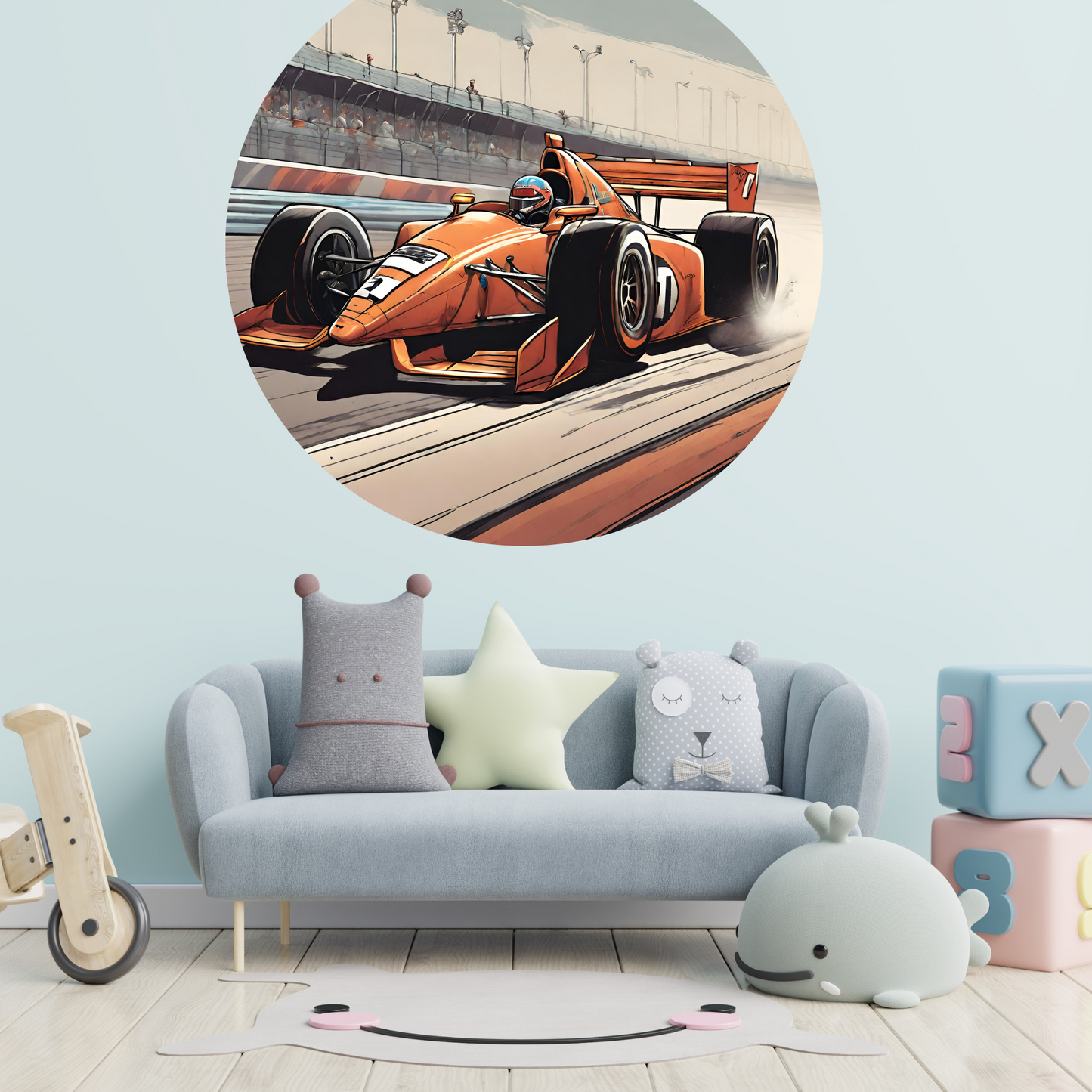 Round Wall Sticker – “Formula"