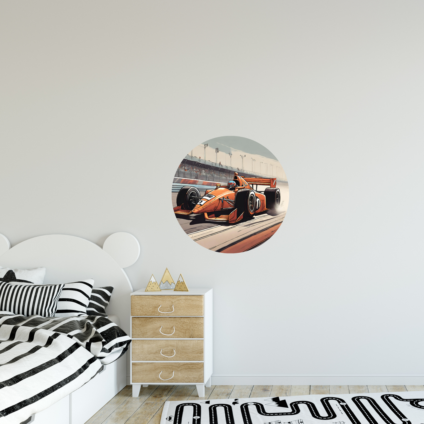 Round Wall Sticker – “Formula"