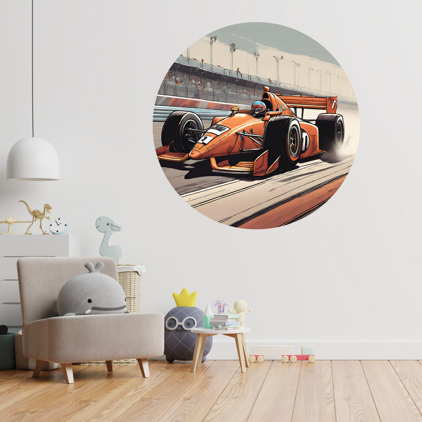 Round Wall Sticker – “Formula"