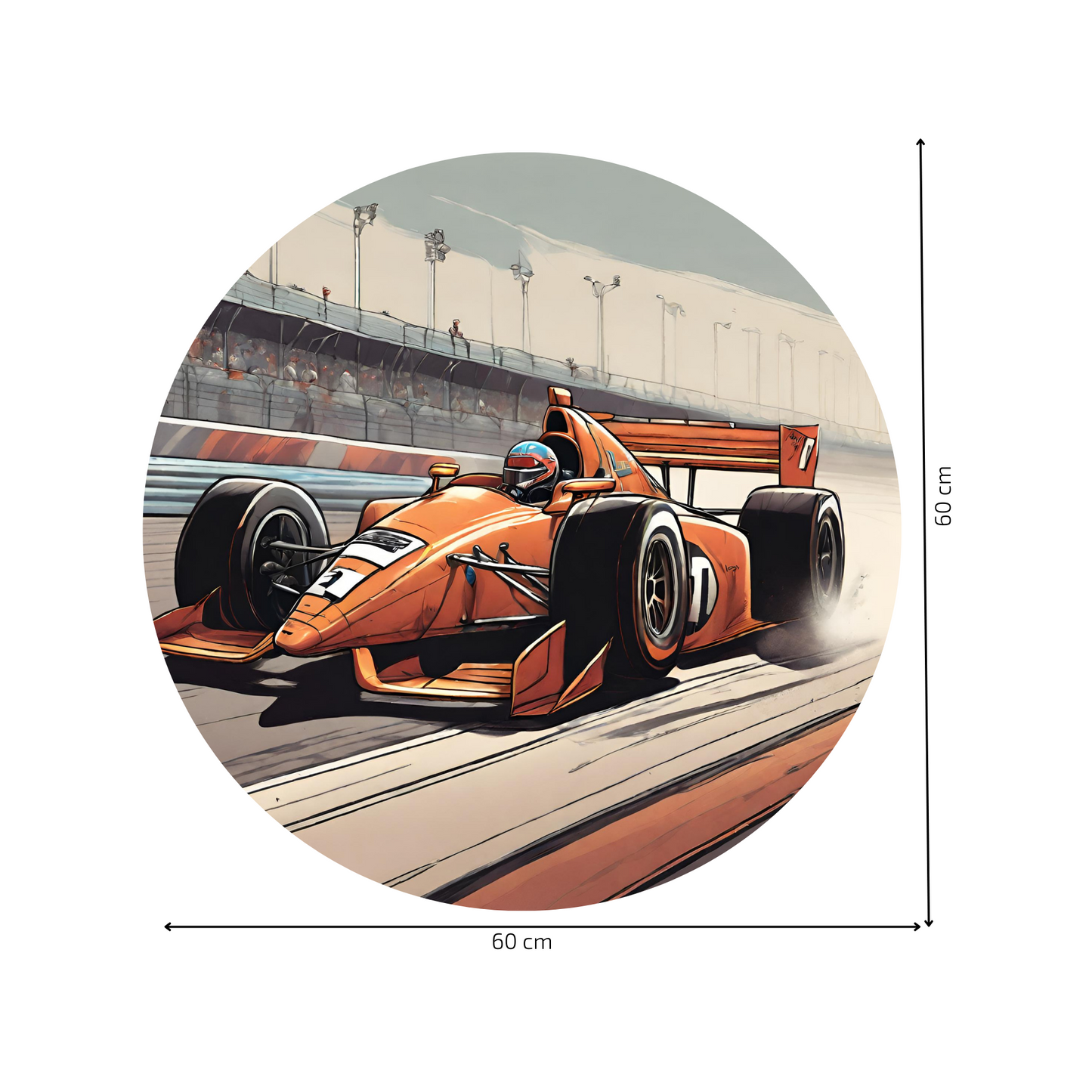 Round Wall Sticker – “Formula"