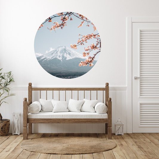 Round Wall Sticker – “Japan"