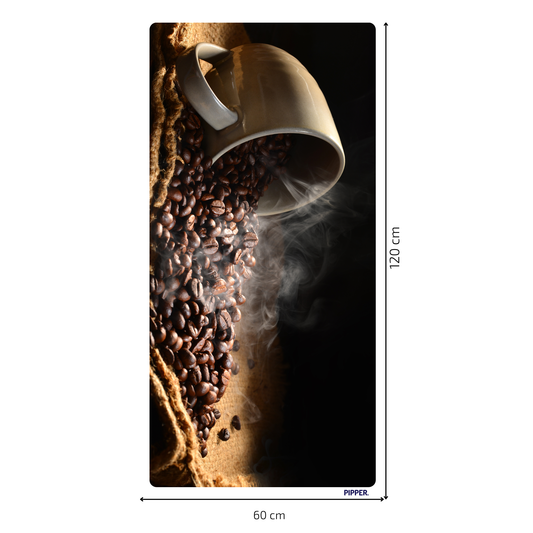 Self-Adhesive Textile Painting – Coffee Cup