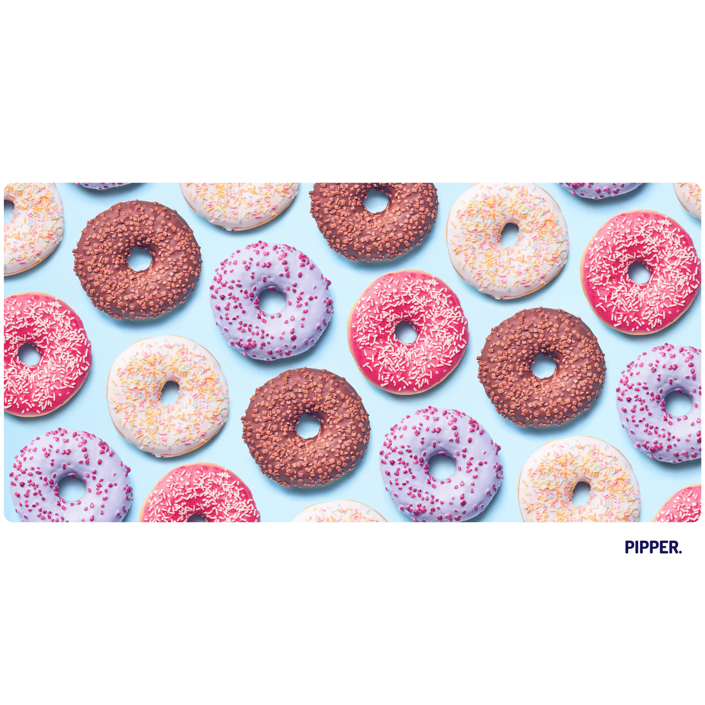 Self-Adhesive Textile Painting – Donuts