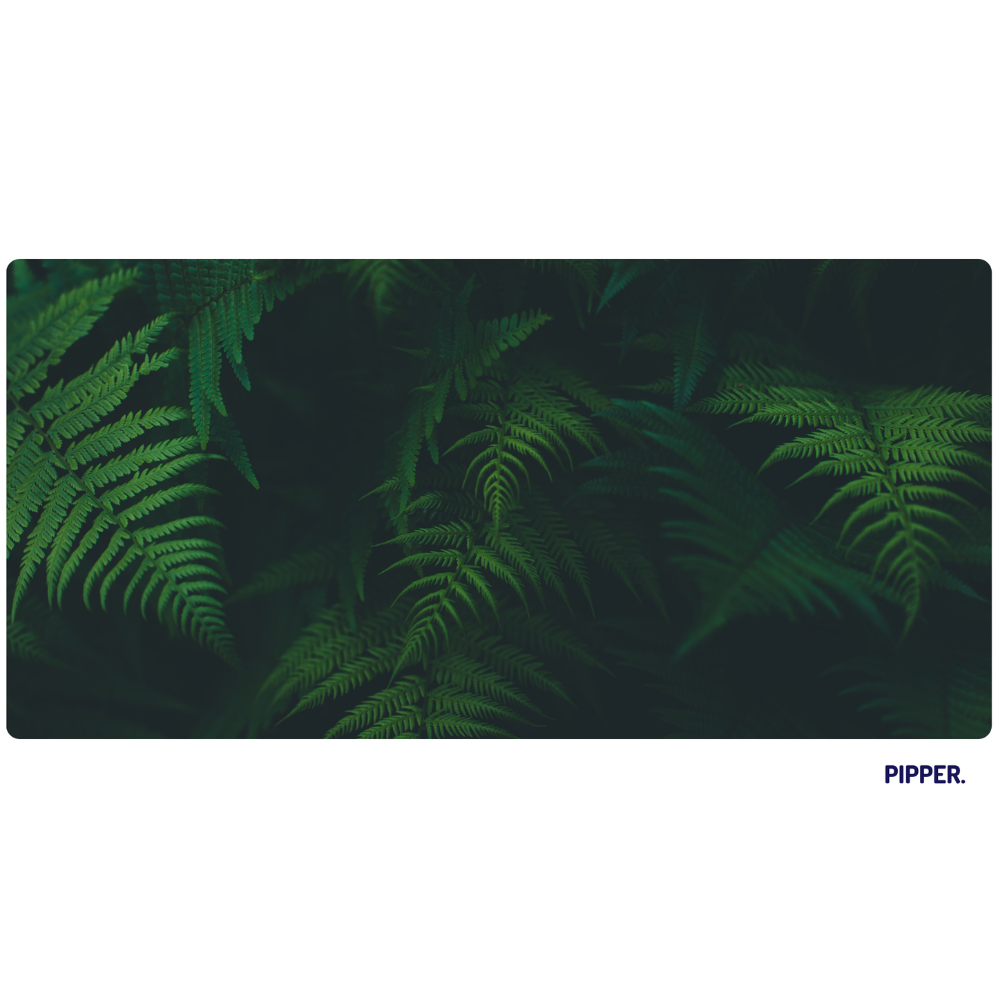 Self-Adhesive Textile Painting – Ferns