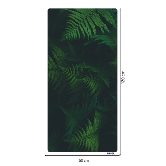 Self-Adhesive Textile Painting – Ferns