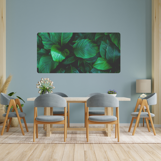 Self-Adhesive Textile Painting –  Leaves