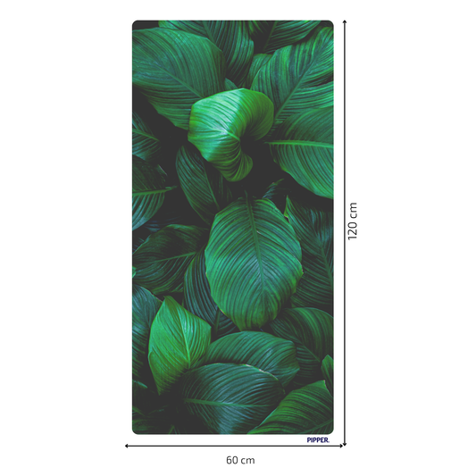 Self-Adhesive Textile Painting –  Leaves