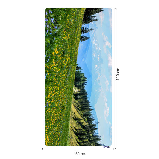 Self-Adhesive Textile Painting – Mountain Meadow