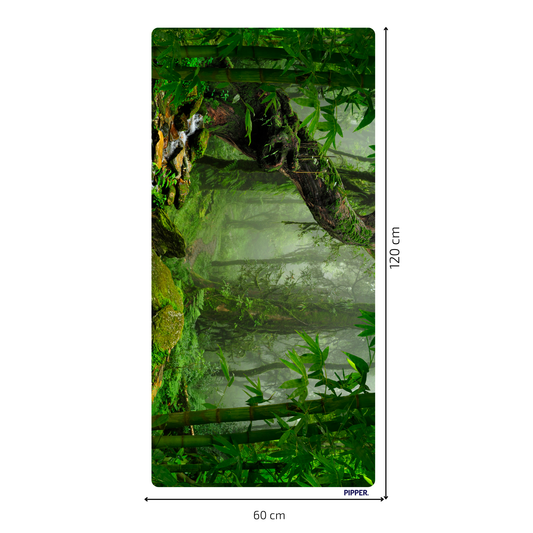 Self-Adhesive Textile Painting – Mysterious Jungle