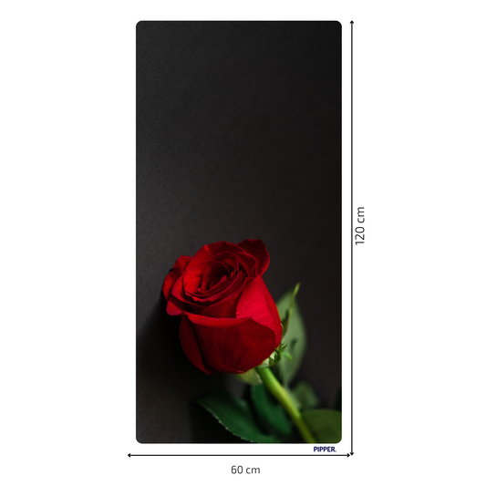 Self-Adhesive Textile Painting –  Rose 2