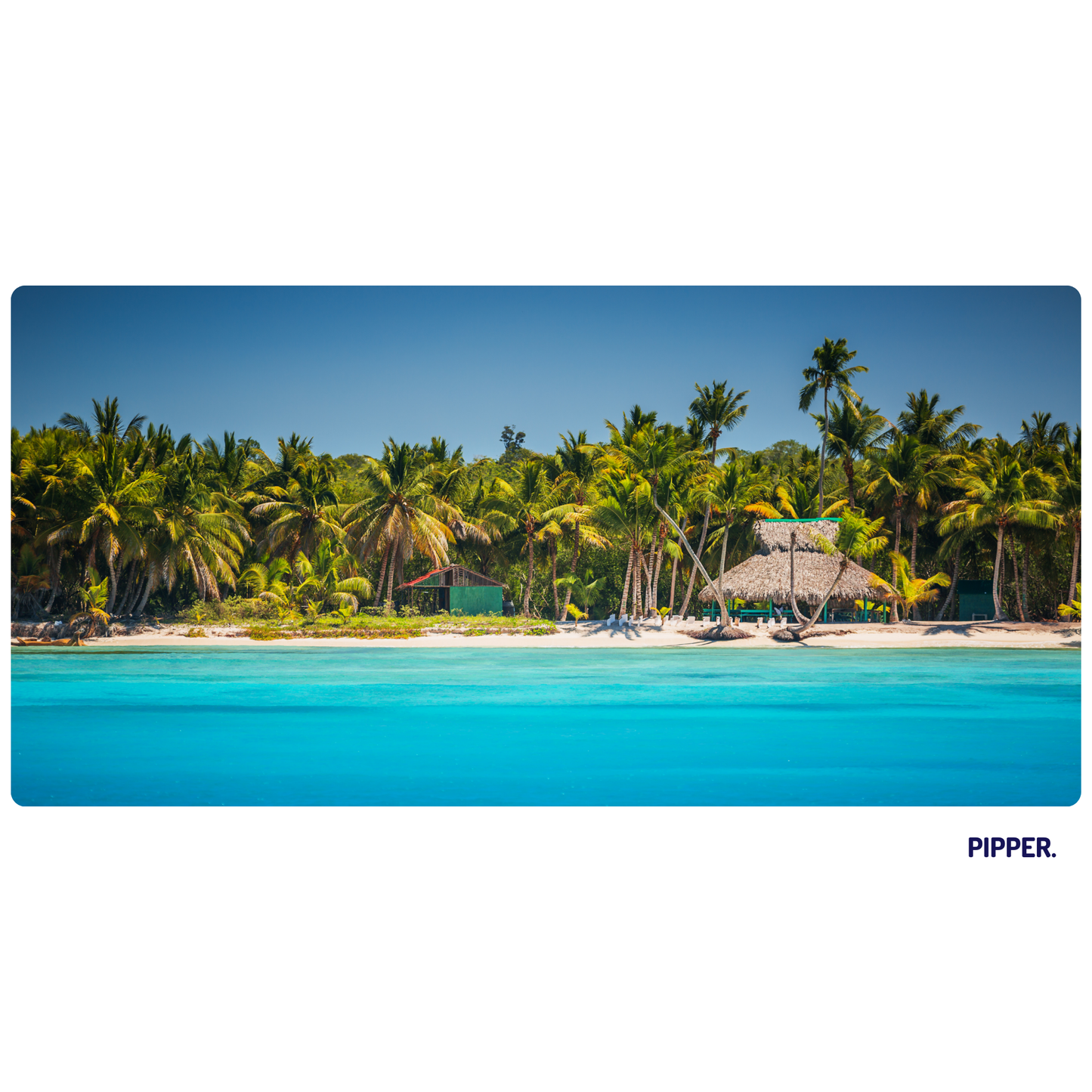 Self-Adhesive Textile Painting – Tropical Paradise