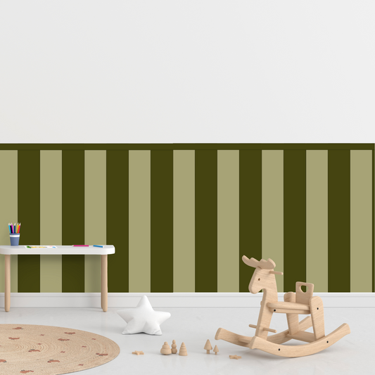 Self-Adhesive Textile Wallpaper – Rectangle – Khaki Shades