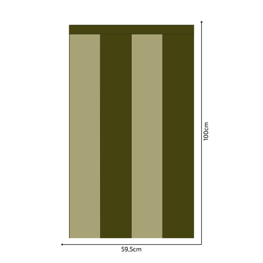 Self-Adhesive Textile Wallpaper – Rectangle – Khaki Shades