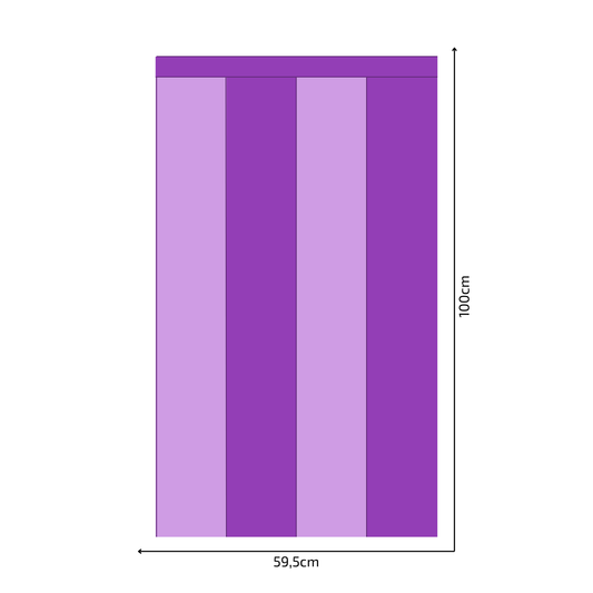 Self-Adhesive Textile Wallpaper – Rectangle – Purple Shades