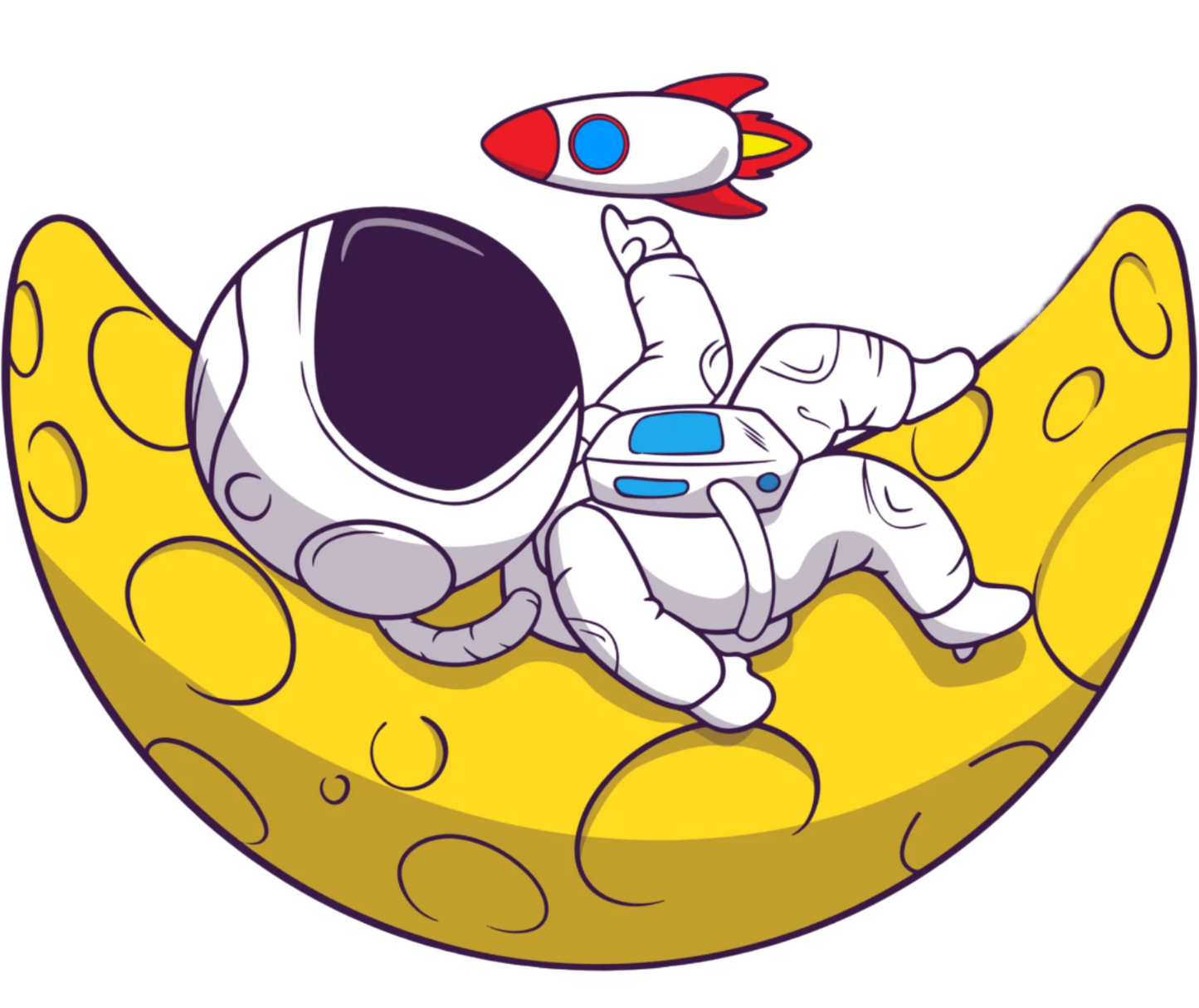 Textile Wall Sticker “Astronauts”