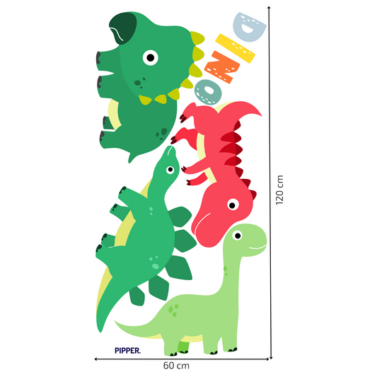 Textile Wall Sticker “Baby Dinosaurs 2”