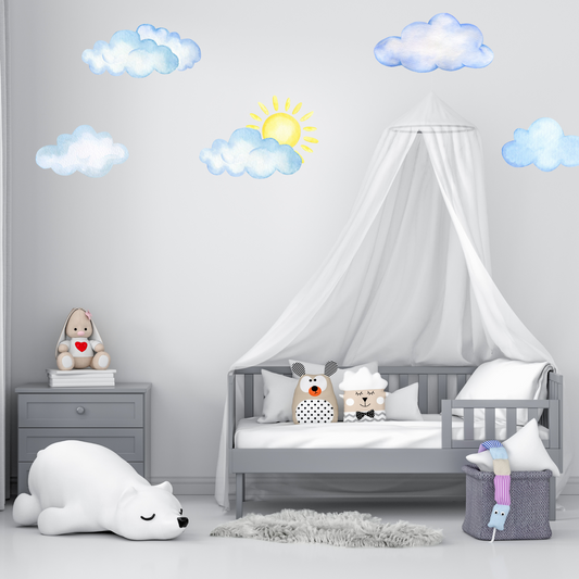 Textile Wall Sticker “Clouds”