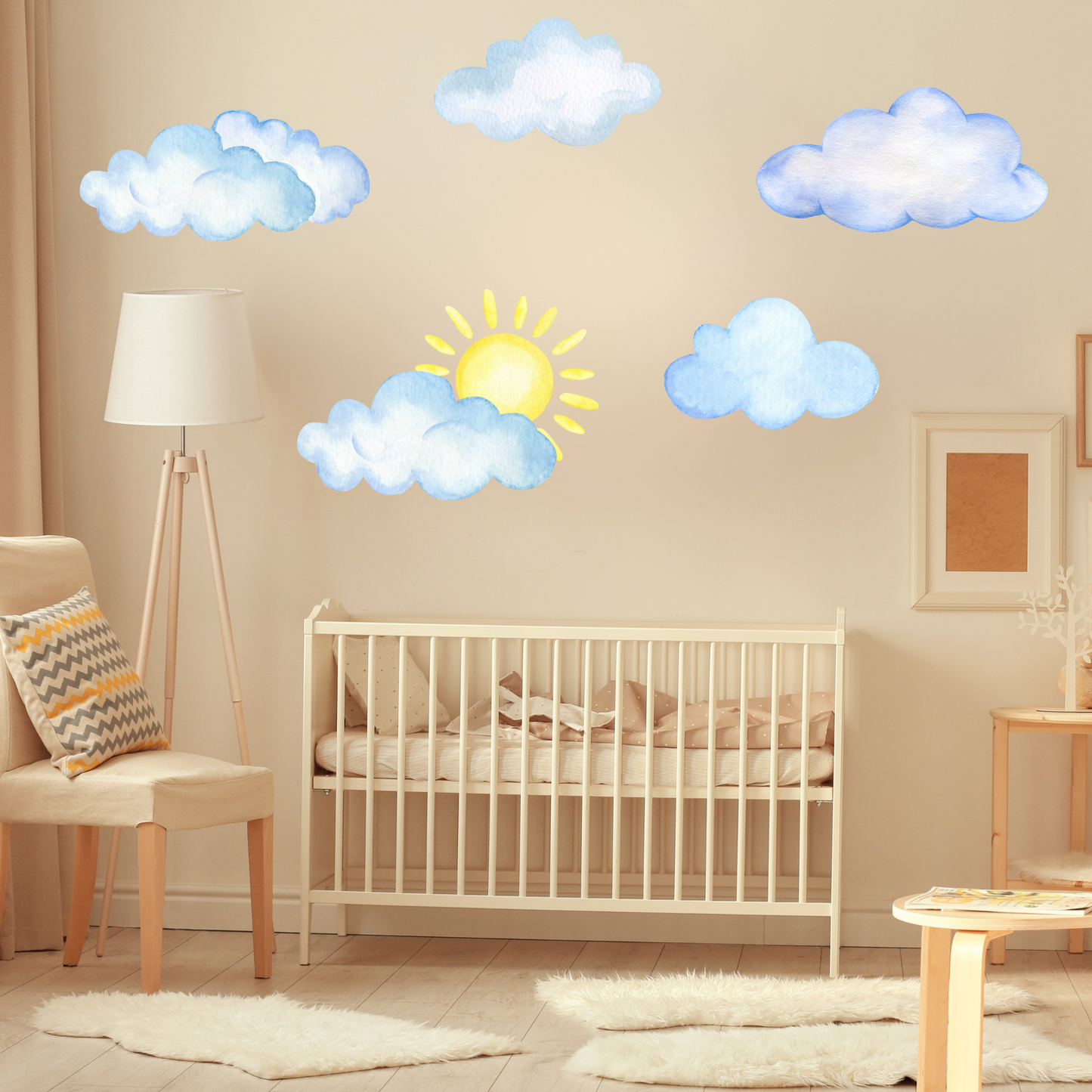 Textile Wall Sticker “Clouds”
