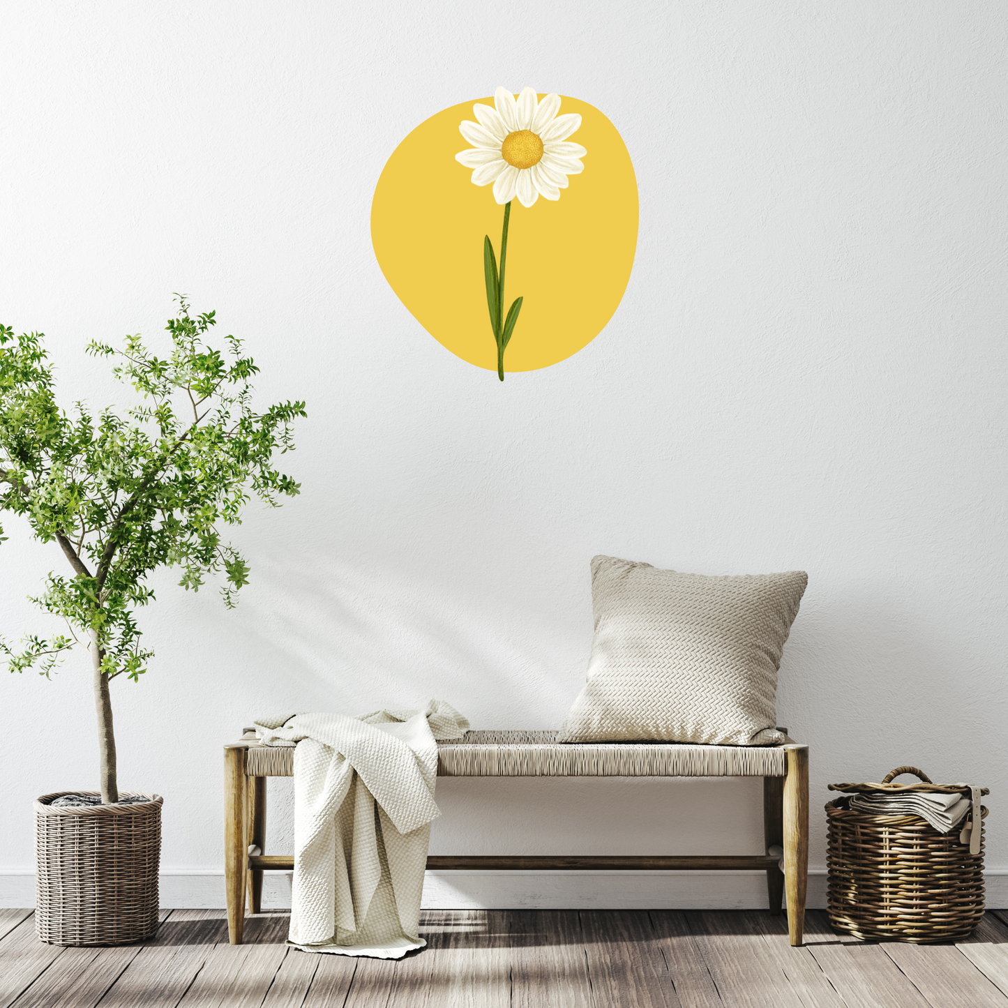Textile Wall Sticker “Daisy”