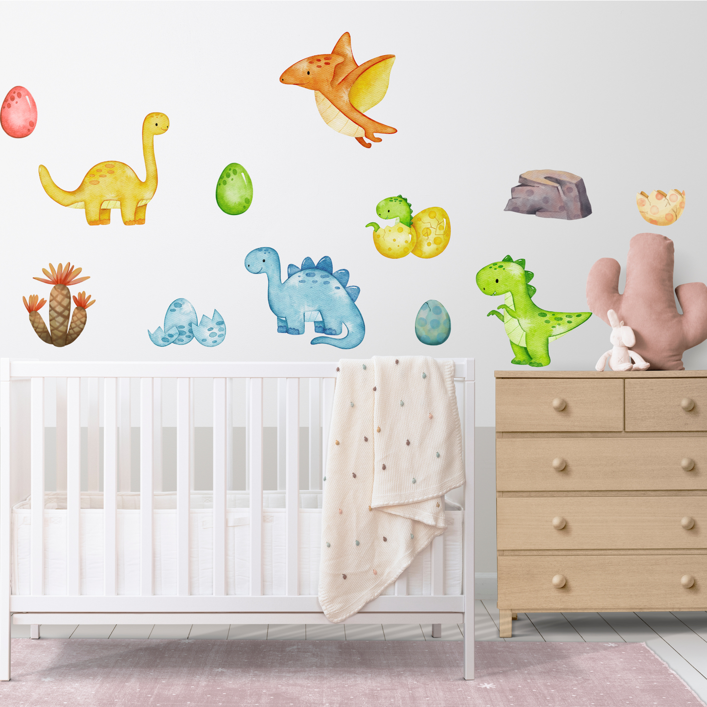 Textile Wall Sticker “Dinosaurs”