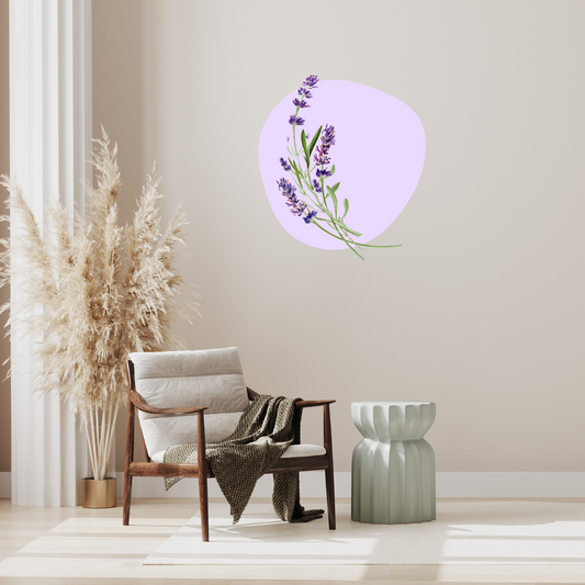 Textile Wall Sticker “Lavender”