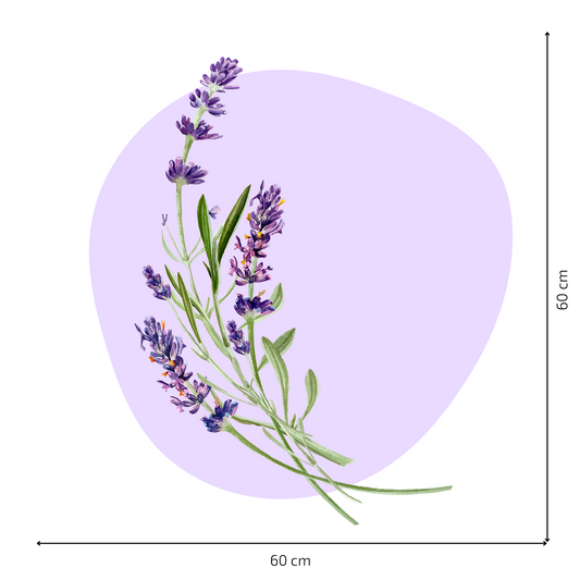 Textile Wall Sticker “Lavender”