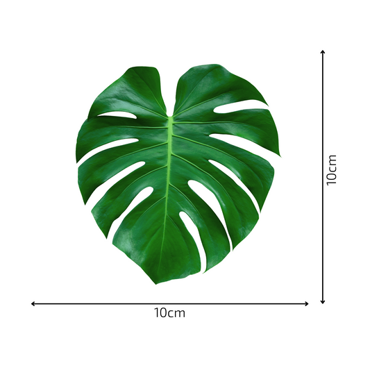 Textile Wall Sticker “Monstera Leaves 3”
