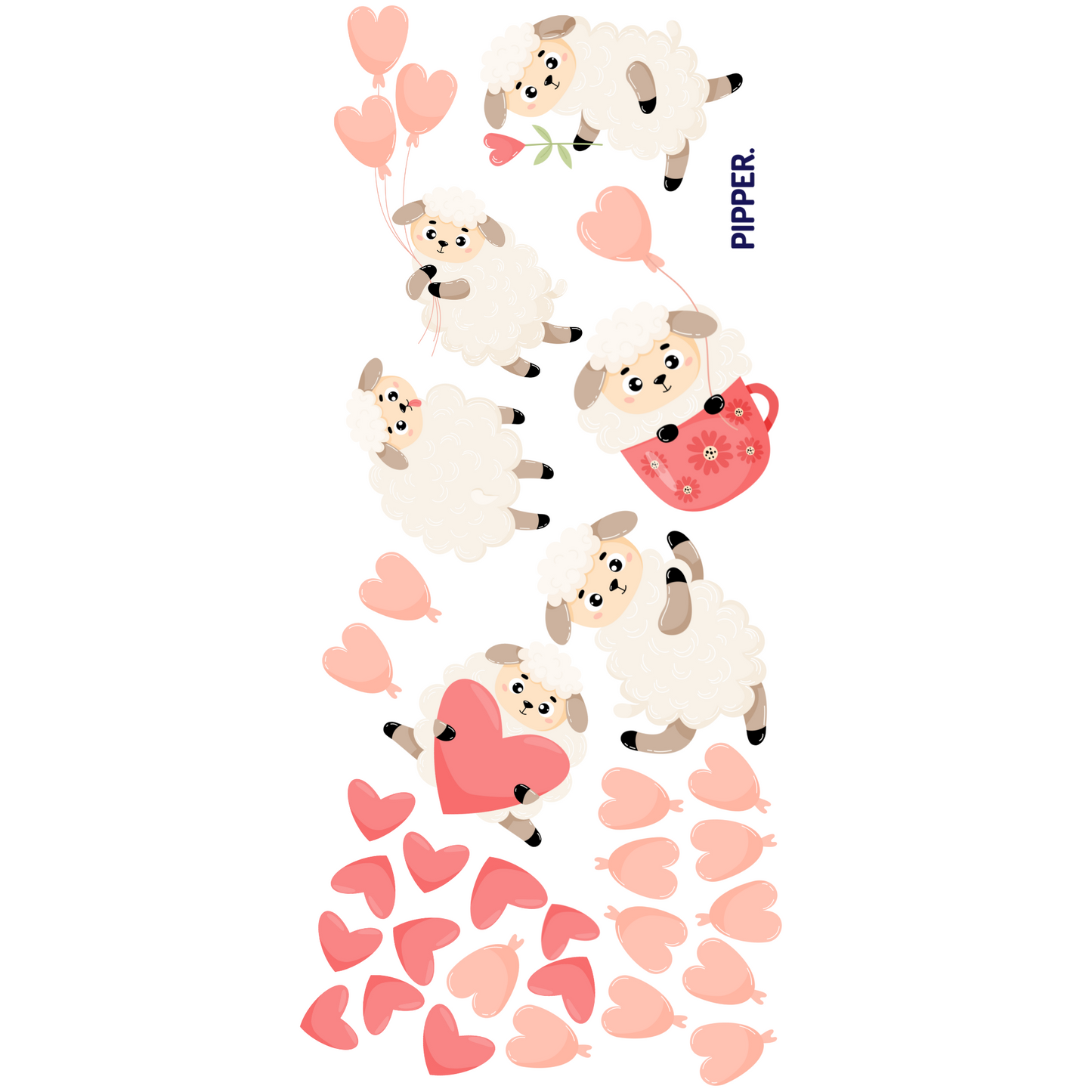 Textile Wall Sticker “Sheep”