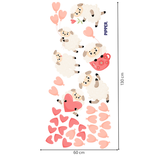 Textile Wall Sticker “Sheep”