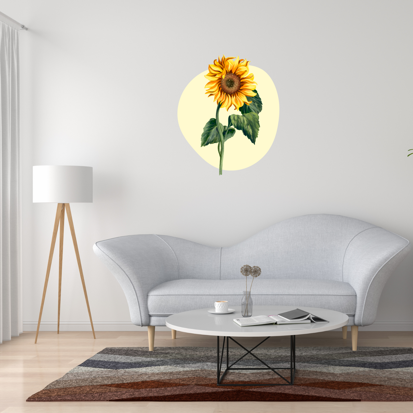 Textile Wall Sticker “Sunflower”