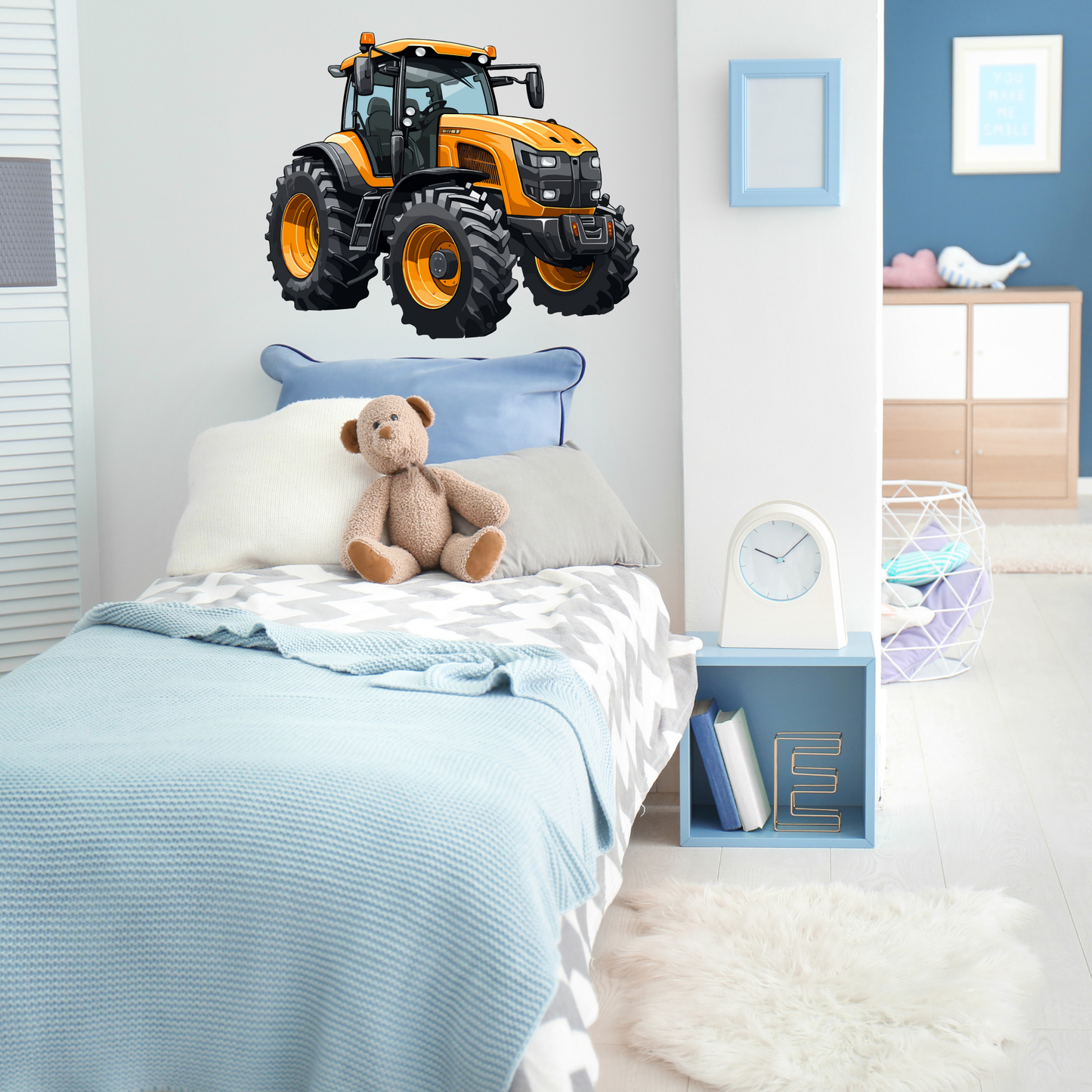 Textile Wall Sticker “Tractor”