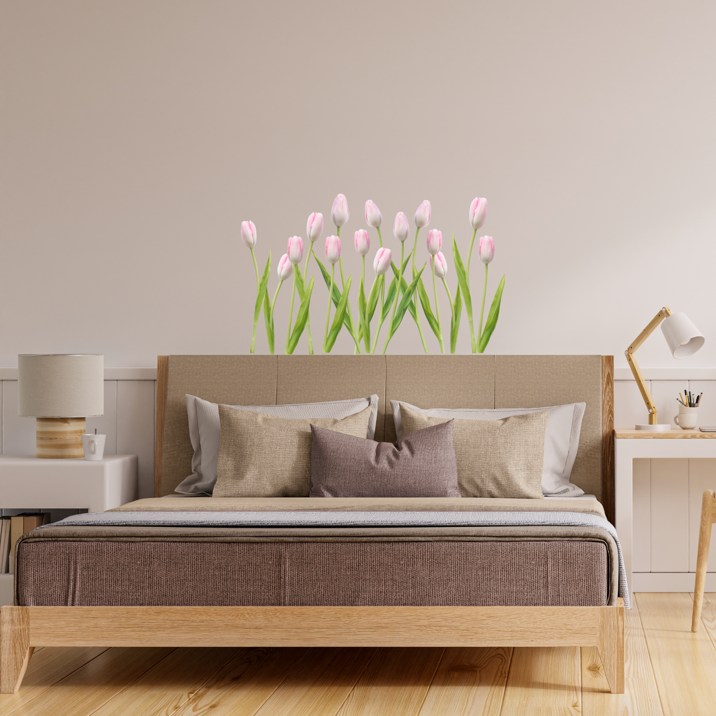 Textile Wall Sticker “Tulips”