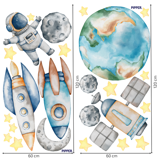 Textile Wall Sticker XXL “Space”