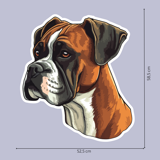 Textile Wall Sticker – “Boxer"