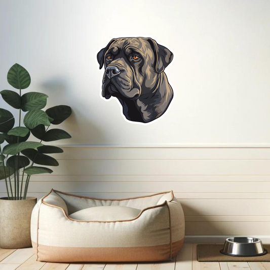 Textile Wall Sticker – “Cane Corso"