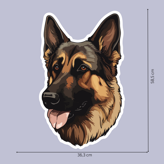Textile Wall Sticker – “German Shepherd"
