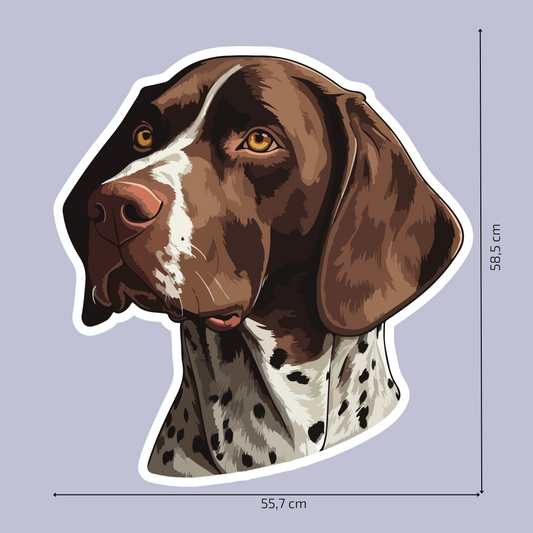 Textile Wall Sticker – “German Shorthaired Pointer"
