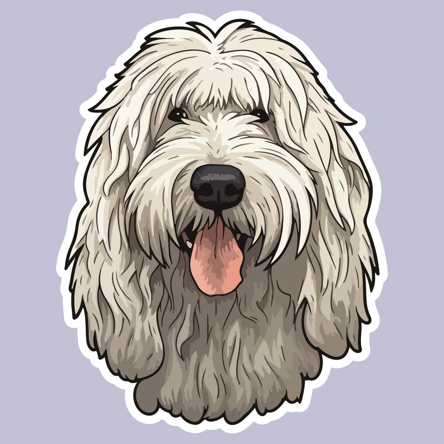 Textile Wall Sticker – “Komondor"