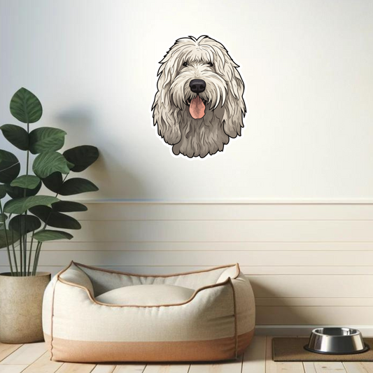 Textile Wall Sticker – “Komondor"