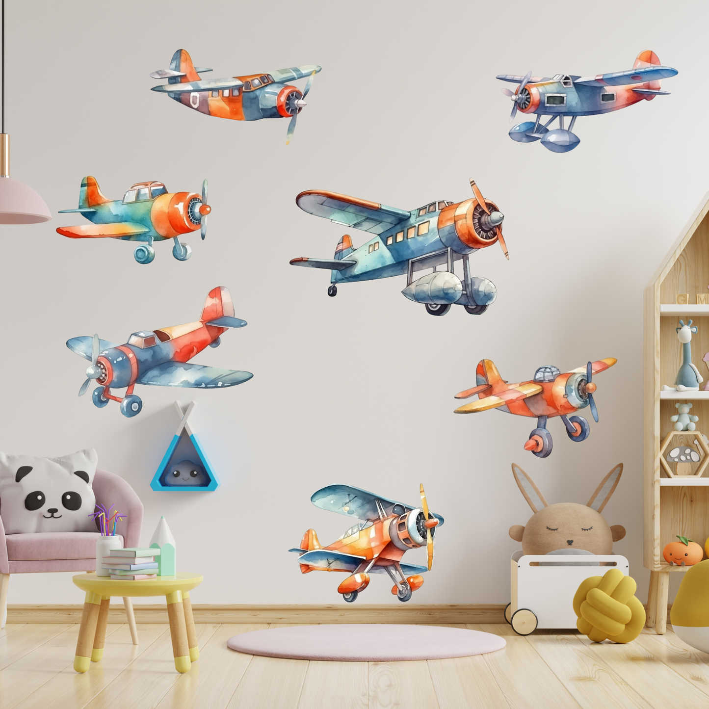 Textile Wall Sticker “Airplanes”