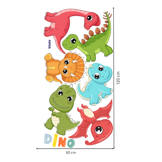 Textile Wall Sticker “Baby Dinosaurs”
