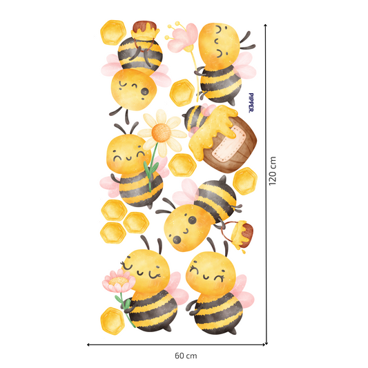 Textile Wall Sticker “Bees”