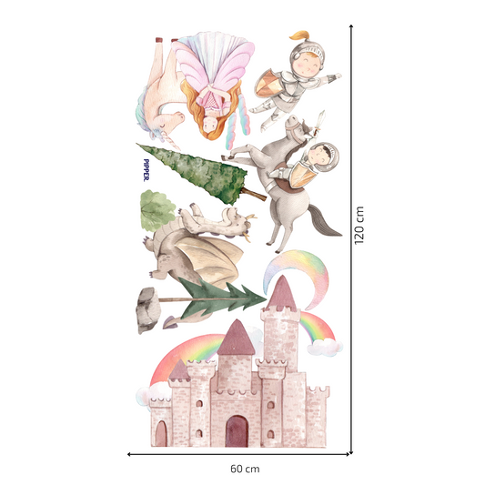 Textile Wall Sticker “Fairytale Land”