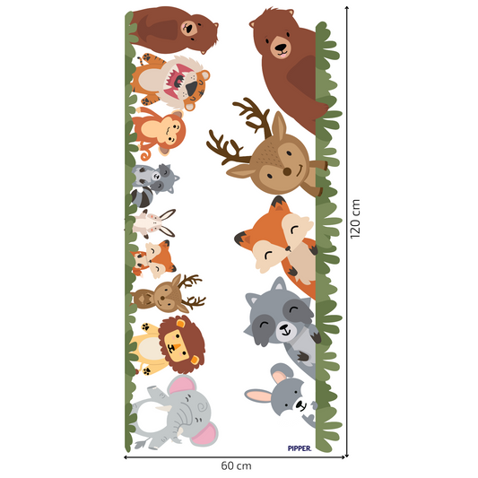 Textile Wall Sticker “Happy Animals”