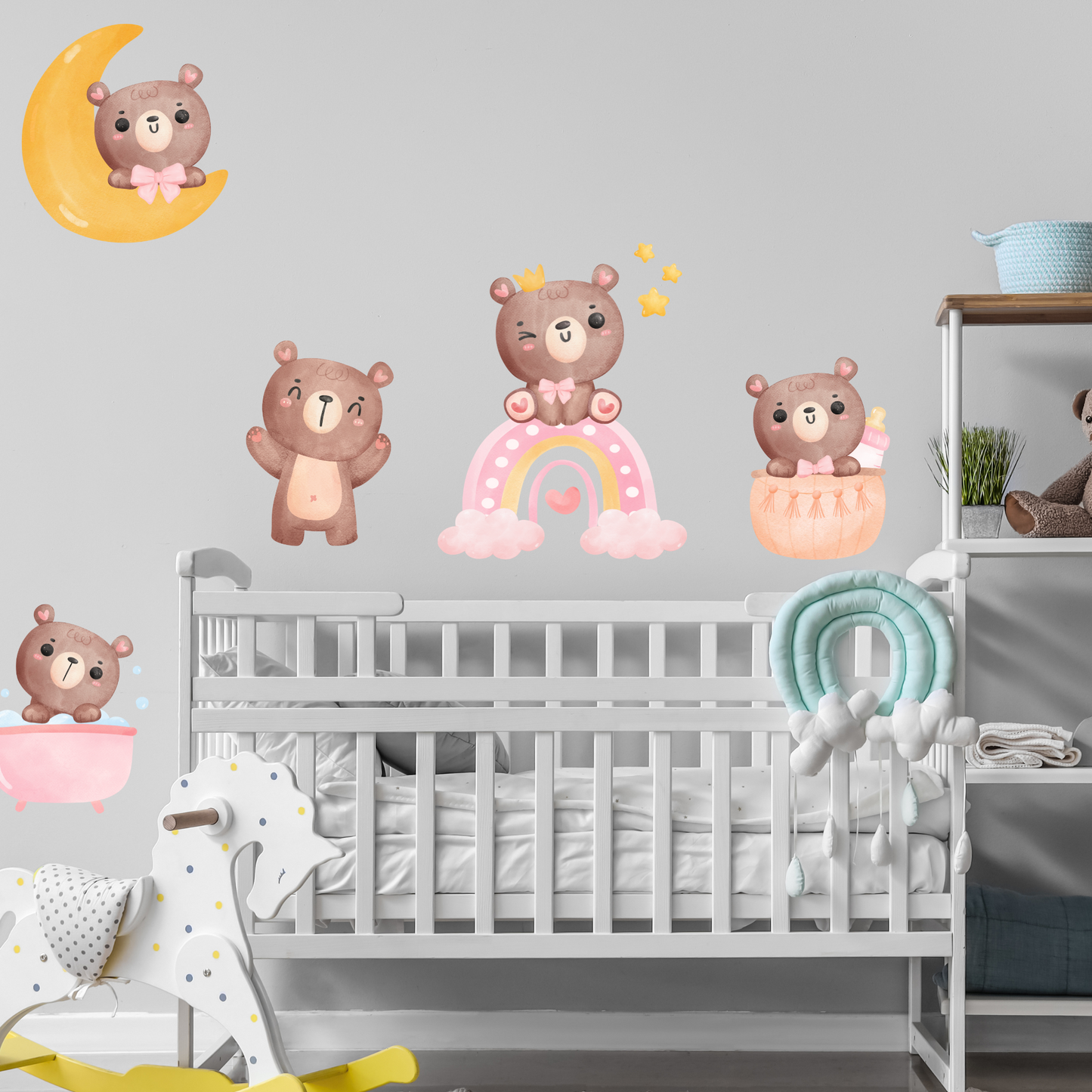 Textile Wall Sticker “Little bears”